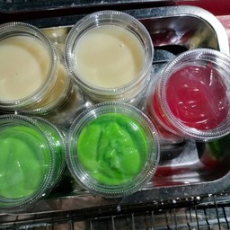 นมข่้น สังขยา สตอเบอรี่ (กระปุก)