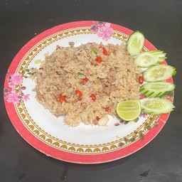 ข้าวผัดกะปิหมูสับ