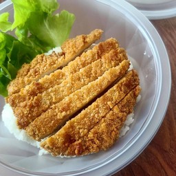 ข้าวไก่กรอบ