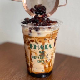 ชานมไต้หวัน brown sugar + ไข่มุกบุก