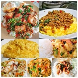 น้องบิ๊กตามสั่ง+ปังปิ้ง+ข้าวไข่ข้น+หมูปิ้ง+ของทานเล่น