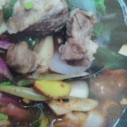 ต้มแซ่บกระดูกหมูอ่อน