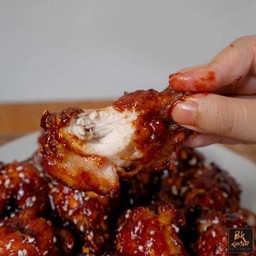 ไก่ทอดซอสเกาหลี 4 น่อง