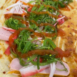 ซอสหมาล่า+ไส้กรอก+ปูอัด+ยำสาหร่าย