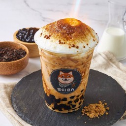 ชานมพ่นไฟ (Brown Sugar milk tea)