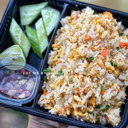 ข้าวผัดไข่ (ไม่ใส่เนื้อสัตว์) [EM]