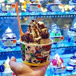 ไอติมผัด เซตประหยัด  2 ท๊อปปิ้ง +1 ซอส ฟรี