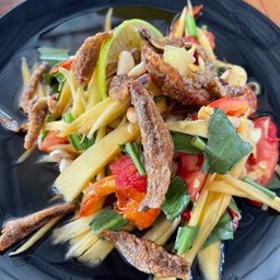 ตำมะม่วงปูปลาร้า