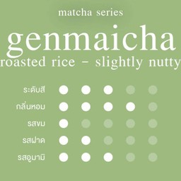 Matcha Latte - Genmaicha (玄米茶)