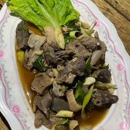 ต้มเเห้ง เครื่องในหมู