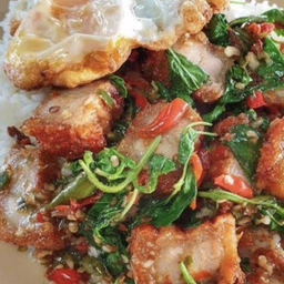 หมูปิ้งโบราณ  ชา กาแฟ (ตรงข้ามตลาดเมย์)