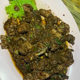 ก้อยคั่วเนื้อ