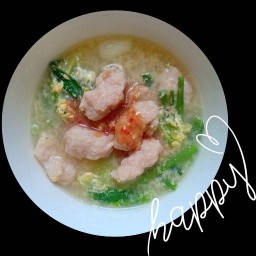 สุกี้หมูเด้ง(น้ำจิ้มโฮมเมด)