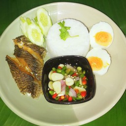 ข้าวหมูทอดพริกสด8265 (สำโรง)