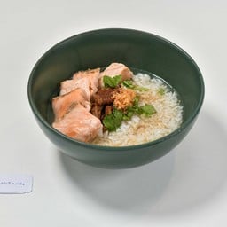 ข้าวต้มปลาแซลม่อน