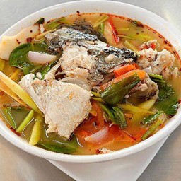 ต้มยำหัวปลากะพง