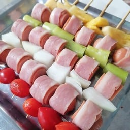 โบ๊ะบ๊ะหม่าล่า&บาร์บีคิว /หมึกย่าง ตลาดไนท์มหาเฮง พลาซ่า