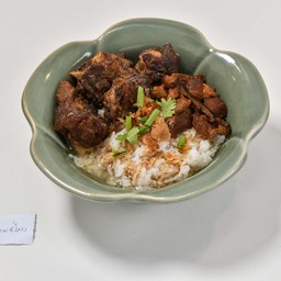 ข้าวต้มบะเต็งและซี่โครง