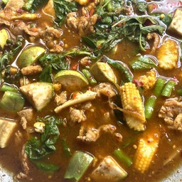 แกงป่าหมูสามชั้น