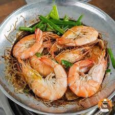 กุ้งอบวุ้นเส้น