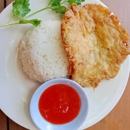 ข้าวไข่เจียวหมูสับ