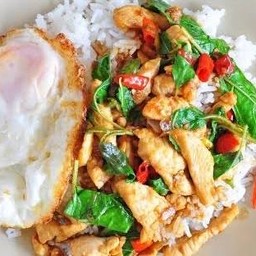 ข้าวหมูทอด ใข่เจียวทรงเครื่อง ตามสั่ง น้องตังค์ สาขาไร่ขิง32