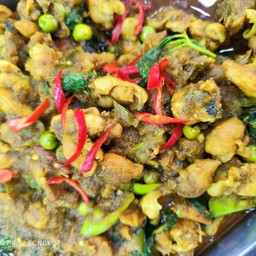 ไก่ผัดพริกแกงใต้ แซ่บนัว