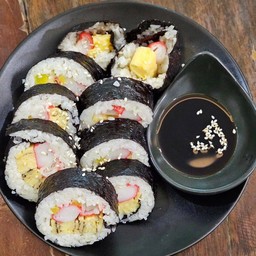 คิมบับปูอัดไข่หวาน