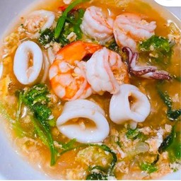 สุกี้น้ำ...กุ้ง+หมึก