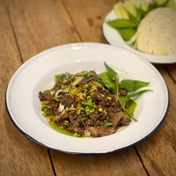 ลาบควายคั่ว