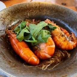 กุ้งอบวุ้นเส้น