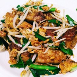 ขนมผักกาดเบิ้ลไข่(มังสวิรัติ)