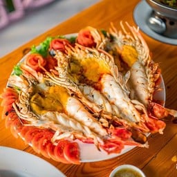 กุ้งแม่น้ำเผา