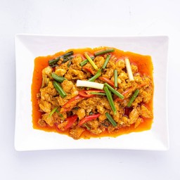 เนื้อปูผัดผงกระหรี่