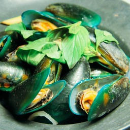 หอยแมลงภู่อบ