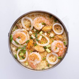 ไข่ตุ๋นหม้อไฟทะเลทรงเครื่อง