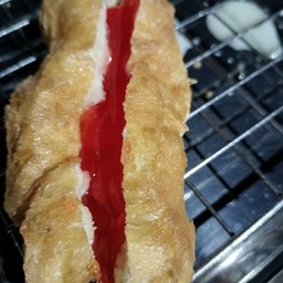 ปลาท่องโก๋ใส้สตอรเบอรี่(ใส้ แตก)