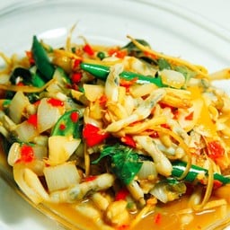 หอยหลอดผัดฉ่า