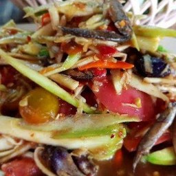 ตำมะม่วงปูปลาร้า