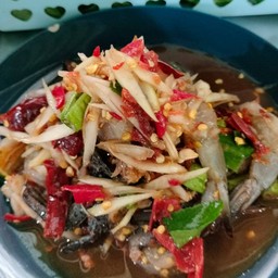 ร้านลาบเเซ่บอีสานสาขา4ตรงข้าม ปตท.บายพลาส สาขา4