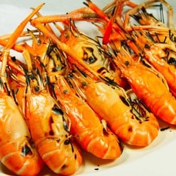 กุ้งก้ามกรามเผา