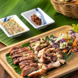 หมูอบโอ่งแจ่วบอง