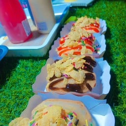 นมเหนียว&ไอติมทอด