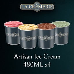 ไอศกรีมโฮมเมด (4 กระปุกใหญ่)