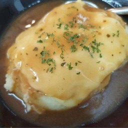 มันบดอบชีส Baked Mashed Potato with Cheese
