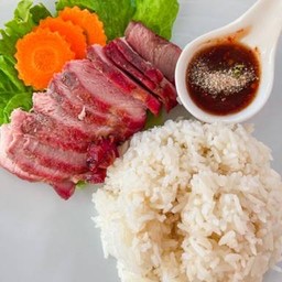 ข้าวหน้าคอหมู