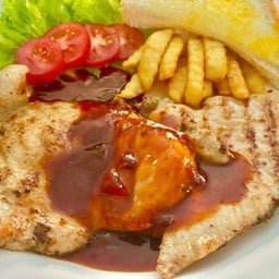 สเต็กไก่ 1ชิ้นใหญ่