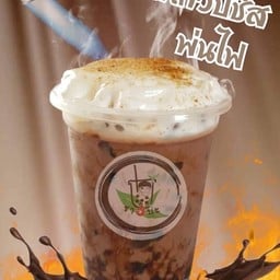 โกโก้ครีมชีสพ่นไฟ