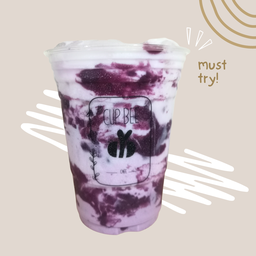 นมสดมันม่วง