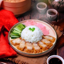 ข้าวหมูกรอบ